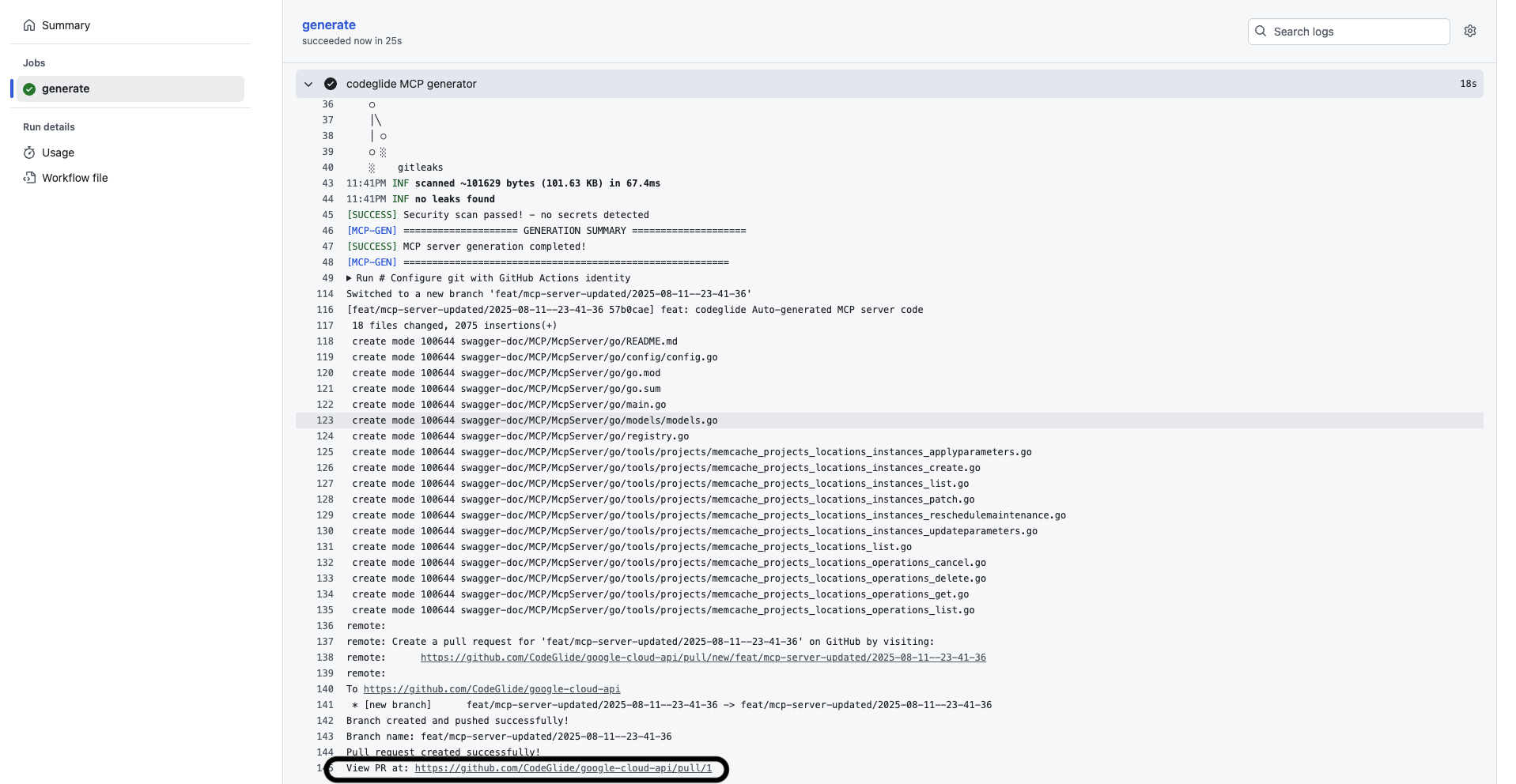 Step 4: Run workflow execution